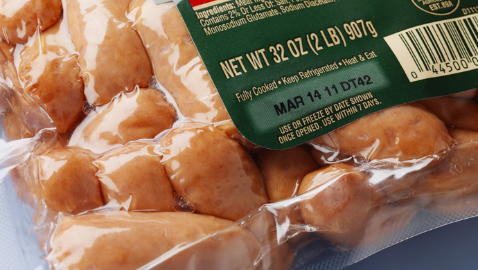 真空包装食品喷码机标识应用-广州JDB电子科技